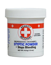 Load image into Gallery viewer, DOGSWELL Remedy+Recovery Styptic Blood Stopper Powder for Dogs &amp; Cats 1.5 oz. Container
