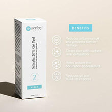 Load image into Gallery viewer, Salicylic 20% Gel Peel, Breakout and Pore Minimizer and Cleanser, Strength Level 2, 15-30 Full Facial Chemical Peels, 1 fl oz. e, 30 ml
