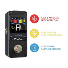 Load image into Gallery viewer, KLIQ Airlink 5.8 GHz Rechargeable Wireless Guitar System Digital Transmitter/Receiver Set AND KLIQ TinyTune Tuner Pedal Bundle
