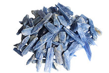 Load image into Gallery viewer, Dey Designs 1/2 LB Blue Kyanite Blades for Jewelry Making - Natural Blue Kyanite Fans Shard - Healing Crystals, Polishing, Wire Wrapping, Wicca &amp; Reiki Crystal Healing
