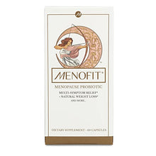 Load image into Gallery viewer, MENOLABS MenoFit - Menopause Supplements for Women - Menopause + Perimenopause Relief for Hot Flashes, Weight Management, Low Energy, Mood, Hormone Support - 60 Herbal Capsules with Probiotics
