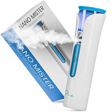 Load image into Gallery viewer, NanoMister by Pure Daily Care - 2 in 1 Portable Skin Hydrator &amp; Beauty Treatment Primer - Portable Nano Ionic Facial Mister - Mineralize Skin &amp; Enhance Serum/Cream Absorption -Acne and Wrinkle Reducer
