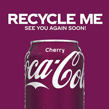 Load image into Gallery viewer, Coca-Cola Cherry Coke Soda, 12 Fl Oz (pack of 12)
