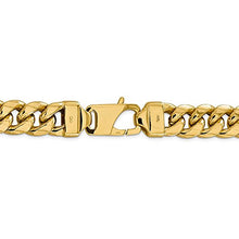 Load image into Gallery viewer, Mia Diamonds 14k Yellow Gold 15mm Semi-Solid Miami Cuban Chain Necklace
