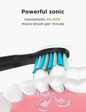 Load image into Gallery viewer, Electric Toothbrush Powerful Cleaning with 5 Modes, Smart Timer, 10 Brush Heads &amp; 2 Travel Cases, Electric Toothbrush Family Pack Rechargeable Whitening Sonic Toothbrush Fairywill
