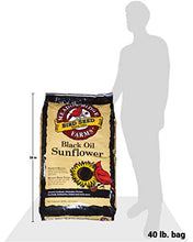 Load image into Gallery viewer, Meadow Ridge Farms Black Oil Sunflower Bird Seed, 40-Pound Bag
