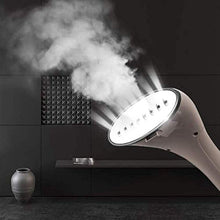 Load image into Gallery viewer, CWH&amp;WEN 2000W Garment Steamer with Quick Heat Element, Vertical/Handheld Clothes Steamers with 9 Steam Levels, Fabric Brush, 360° Rolling Hanger for All Garments

