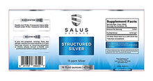 Load image into Gallery viewer, Salus Defense Structured Silver Liquid — Daily Immune Support Supplement with Advanced Structured Silver Technology — All Natural and Safe for All Ages with No Additives — 16 Ounce Bottle (2 Pack)

