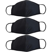 Load image into Gallery viewer, EnerPlex Premium 3-Ply Reusable Face Mask Available in Multiple Sizes - Breathable Comfort, Non-Surgical Safety Mask, Fully Machine Washable, Face Masks for Home Office Work Outdoors - Large (3-Pack)
