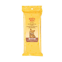 Load image into Gallery viewer, Burt's Bees Kitten and Cat Wipes For Grooming, Natural Dander Reducing Wipes, 50 Count
