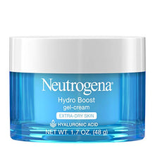 Load image into Gallery viewer, Neutrogena Hydro Boost Hyaluronic Acid Hydrating Gel-Cream Face Moisturizer to Hydrate &amp; Smooth Extra-Dry Skin, Oil-Free, Fragrance-Free, Non-Comedogenic &amp; Dye-Free Face Lotion, 1.7 oz
