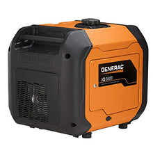 Load image into Gallery viewer, Generac 7127 iQ3500-3500 Watt Portable Inverter Generator Quieter Than Honda, Orange/Black
