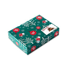 Load image into Gallery viewer, Fannie May Holiday Wrap Pixies, Milk Chocolate Covered Caramel with Pecans, Christmas Candy Gift Box, 1 Lb
