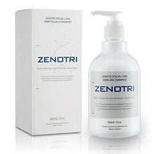 Load image into Gallery viewer, ZENOTRI Follicle Shampoo Hair loss Zero with Copper peptide, Biotin, Dexpanthenol/ Genetic Hair Care Solution/ M-shped hair loss, Crown hair loss, Alopecia areata, Femalie hair loss
