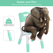 Load image into Gallery viewer, LAZY BUDDY Kids Study Table and Chairs Set, Height Adjustable Plastic Children Art Desk with 4 Seats, Activity Toddler Furniture Gift for Boys &amp; Girls(Paintable Desktop) (47" 5 Sets)
