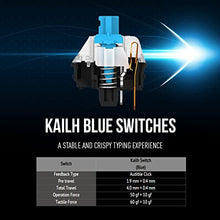Load image into Gallery viewer, MSI Vigor GK50 Elite LL Mechanical Gaming Keyboard, Clicky Kailh Box White Switches, RGB Mystic Light
