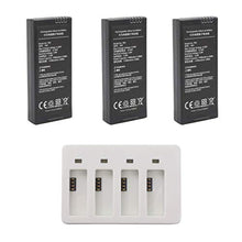 Load image into Gallery viewer, Anbee 1100mAh 3.8V Intelligent Flight LiPo Battery 3pcs + 4-Ports Charger Hub for DJI Ryze Tello and Tello EDU Drone
