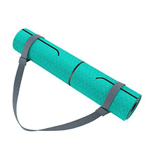 Load image into Gallery viewer, FrenzyBird 1/4-Inch TPE Yoga Mat with Carrying Strap and Alignment Marks, Anti Slip and Easy to Clean, Provides Perfect Cushioning, Ideal for Beginners and Advanced Yogis
