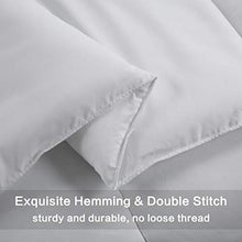 Load image into Gallery viewer, Abakan All Season Full Soft Comforter Down Alternative Quilted Hotel Collection Winter Warm Fluffy-Light white-82x86 Inches
