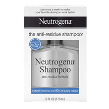 Load image into Gallery viewer, Neutrogena Anti-Residue Clarifying Shampoo, Gentle Non-Irritating Clarifying Shampoo to Remove Hair Build-Up &amp; Residue, 6 fl. oz
