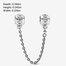 Load image into Gallery viewer, Pandora Jewelry Small Love Connection Sterling Silver Charm
