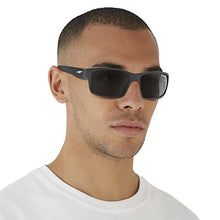 Load image into Gallery viewer, ARNETTE AN4202 Fastball Rectangular Sunglasses, Fuzzy Grey/Grey, 62 mm
