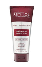 Load image into Gallery viewer, Retinol Anti-Aging Hand Cream – The Original Retinol Brand For Younger Looking Hands –Rich, Velvety Hand Cream Conditions &amp; Protects Skin, Nails &amp; Cuticles – Vitamin A Minimizes Age’s Effect on Skin
