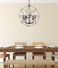 Load image into Gallery viewer, Canarm ICH282B05ORB25 Sumerside 5 Light Chandelier, Oil Rubbed Bronze
