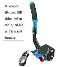 Load image into Gallery viewer, Mkbve 14Bit PC USB Handbrake - Sim Racing Handbrake for Logitech G920 G29 G25 G27 T500 T300 FANATECOSW Dirt Rally(Blue Mounting Plate Without Clamp)
