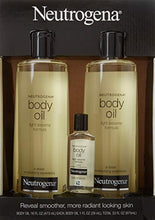 Load image into Gallery viewer, Neutrogena Body Oil Light Sesame Formula Sesame Oil, 16 fl. oz/pack - (pack of 2) + Bonus 1 fl. oz. Bottle
