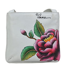 Load image into Gallery viewer, Anna by Anuschka Slim Shoulder Organizer, Peony-Ivory

