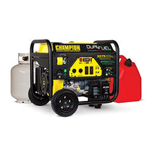 Load image into Gallery viewer, Champion Power Equipment 100165 9375/7500-Watt Dual Fuel Portable Generator with Electric Start
