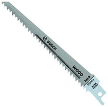 Load image into Gallery viewer, BOSCH RW66 6-Inch 6 TPI Wood Cutting reciprocating Saw Blades - 5 Pack , Blue
