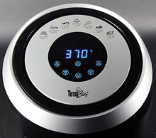 Load image into Gallery viewer, Total Chef TCAF03 7-in-1 Electric Air Fryer, 3.6 L / 3.8 Quarts, Digital Touchscreen, Adjustable Temperature and Timer, 1500 Watts, Silver, Healthy, Medium, Black/Gray
