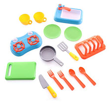 Load image into Gallery viewer, Just Like Home Play Fun Kitchen Set
