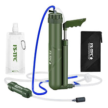 Load image into Gallery viewer, FS-TFC Portable Reverse Osmosis Water Filter 0.0001 Micron Super-high Precision Water Purification Survival Gear for Hiking, Camping, Travel, and Emergency Preparedness
