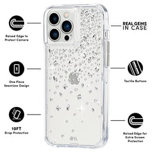 Load image into Gallery viewer, Case-Mate - Karat Crystal - Case for iPhone 13 Pro Max - Crystal Gems - 10 ft Drop Protection - 6.7 Inch - Karat Crystal
