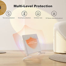 Load image into Gallery viewer, Ballu Convection Panel Heaters for Indoor Use large room，1500W Whole Room Quiet Heating with TFT Display，24h Timer，3 Mode，Auto Thermostat，Standing/Wall mount，Electric Portable Space Heater for Bedroom

