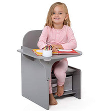 Load image into Gallery viewer, Delta Children MySize Chair Desk with Storage Bin, Grey
