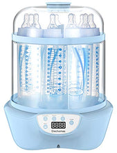 Load image into Gallery viewer, Elechomes Baby Bottle Sterilizer and Dryer, BPA Free 600W Electric Steam Sterilizer, Fit for 8-Ounce Dr Brown Bottle and Easy to Operate
