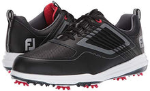 Load image into Gallery viewer, FootJoy Men's Fury Golf Shoes Black 10.5 M Red, US
