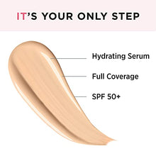 Load image into Gallery viewer, IT Cosmetics Your Skin But Better CC+ Cream, Medium (W) - Color Correcting Cream, Full-Coverage Foundation, Hydrating Serum &amp; SPF 50+ Sunscreen - Natural Finish - 1.08 fl oz
