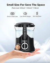 Load image into Gallery viewer, Water Flossers for Teeth , 600ML Dental Water Teeth Cleaner with 8 Jet Tips for Family , 10 Adjustable Pressure , Electric Dental Pick Flosser for Teeth or Braces (Black)
