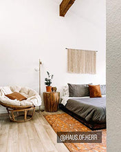 Load image into Gallery viewer, Brightech Sphere - Mid Century Modern 2 Globe Floor Lamp for Living Room Bright Lighting - Contemporary LED Standing Light for Bedrooms &amp; Offices - Gold/Antique Brass Indoor Pole Light
