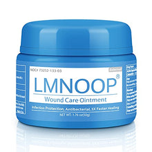 Load image into Gallery viewer, LMNOOP Wound Care Ointment: Pain Relief, Anti-Infection, Anti-inflammatory Cream for Chronic Wounds, Ulcers, Sores, Cuts, Piercing/Microneedling/Microblading/Laser Hair Removal/Tattoos Aftercare.
