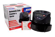 Load image into Gallery viewer, Cassida C100 Electronic Coin Sorter/Counter, Countable coins 1¢, 5¢, 10¢, 25¢, 250 coins/min, 110 VAC
