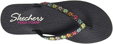 Load image into Gallery viewer, Skechers Cali Women's Meditation-Daisy Delight Flip-Flop,Navy,10 M US
