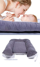 Load image into Gallery viewer, Portable Crib Baby Portable Lounger Infant Bassinet Reversible Co Sleeping Cribs for Bedroom/Travel (Gray)…

