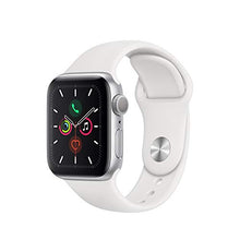 Load image into Gallery viewer, Apple Watch Series 5 (GPS, 40mm) - Silver Aluminum Case with White Sport Band
