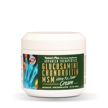 Load image into Gallery viewer, NaturesPlus Advanced Therapeutics Glucosamine Chondroitin MSM Ultra Rx-Joint Cream - 4 oz Jar - High Potency Joint Support Cream - Greaseless - Penetrating Action
